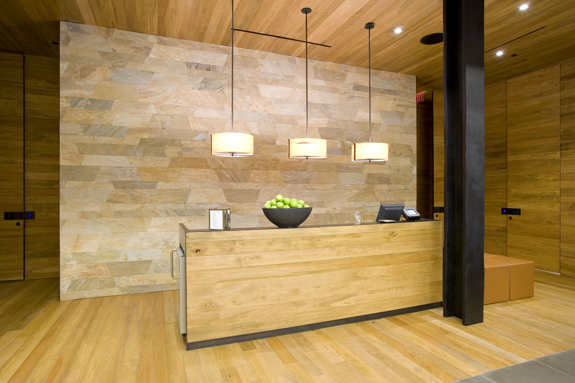 Retail cash wrap and product display fixtures by Tech 2000 Woodworks (portfolio image 13)
