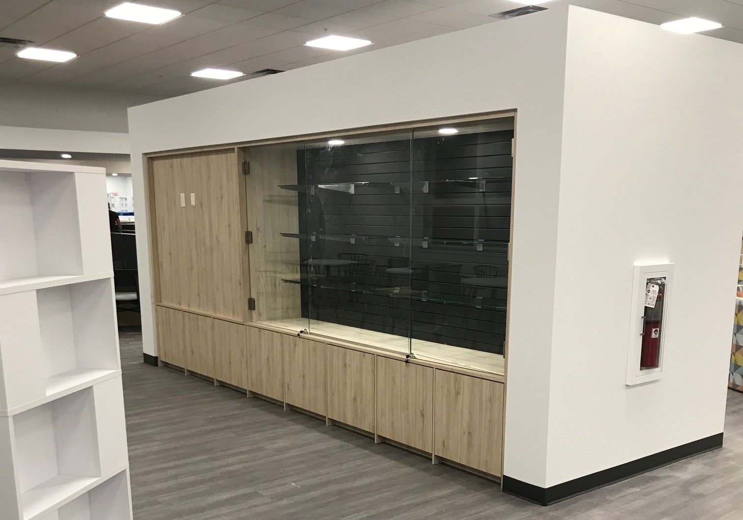 Education facility storage cabinets and built-in millwork (portfolio image 4)