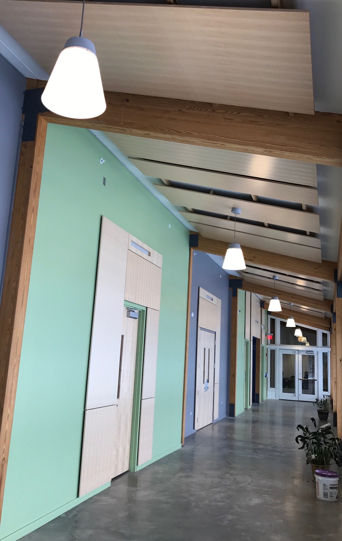 Commercial office casework installation, Tech 2000 portfolio (portfolio image 10)