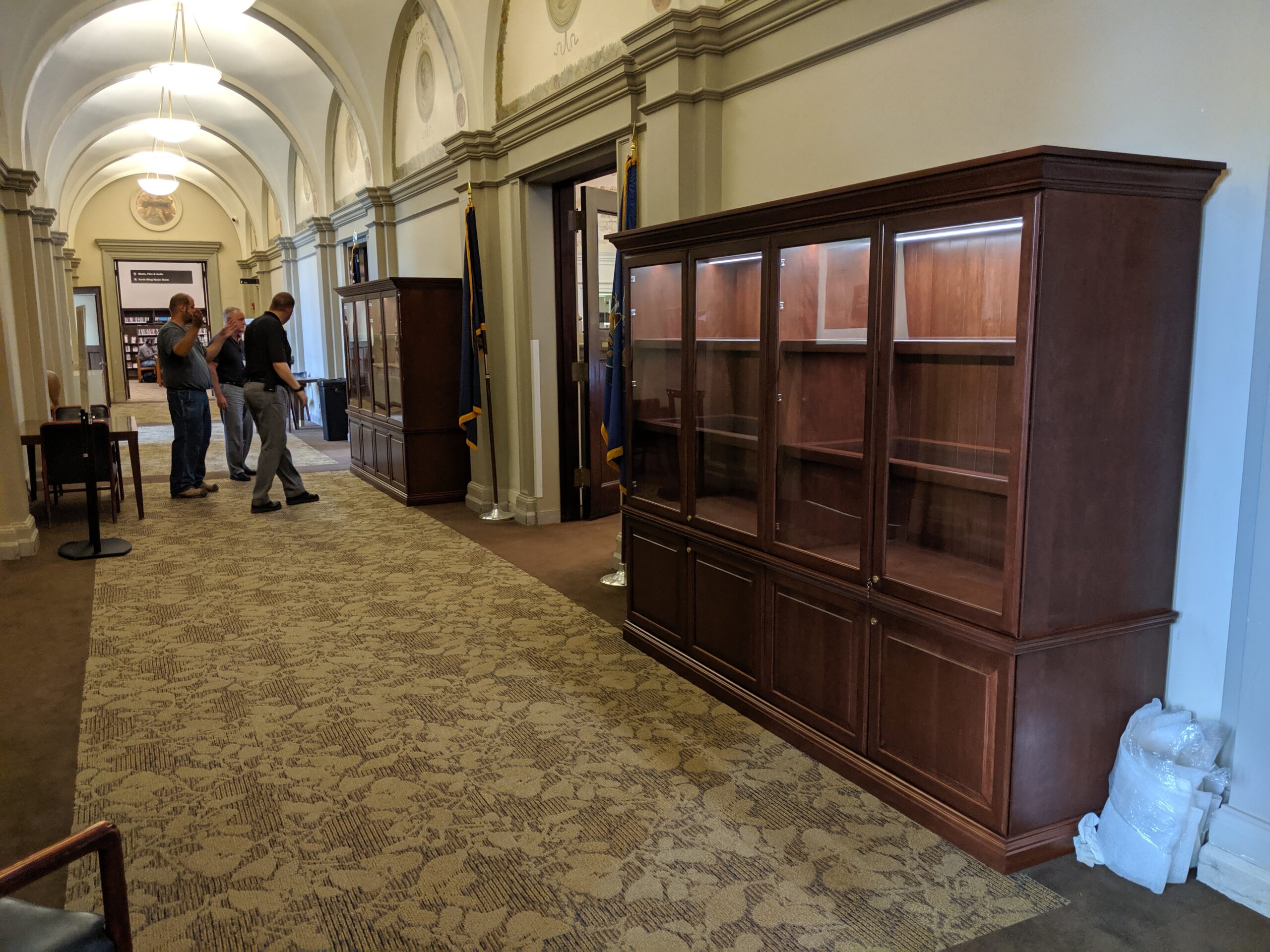 Museum exhibit casework and display platforms by Tech 2000 Woodworks (portfolio image 6)