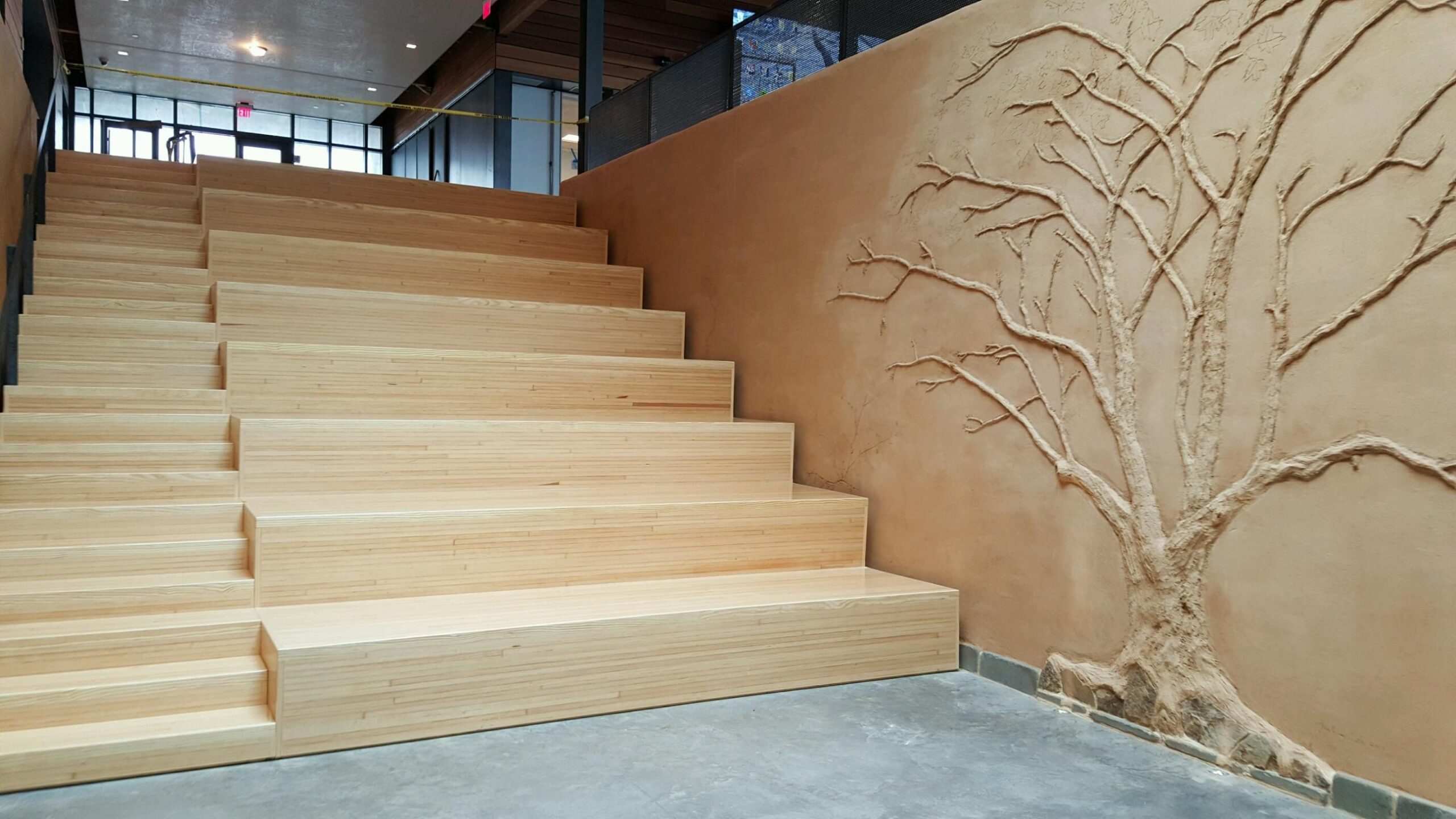 Student commons service counter with durable laminate casework (portfolio image 14)