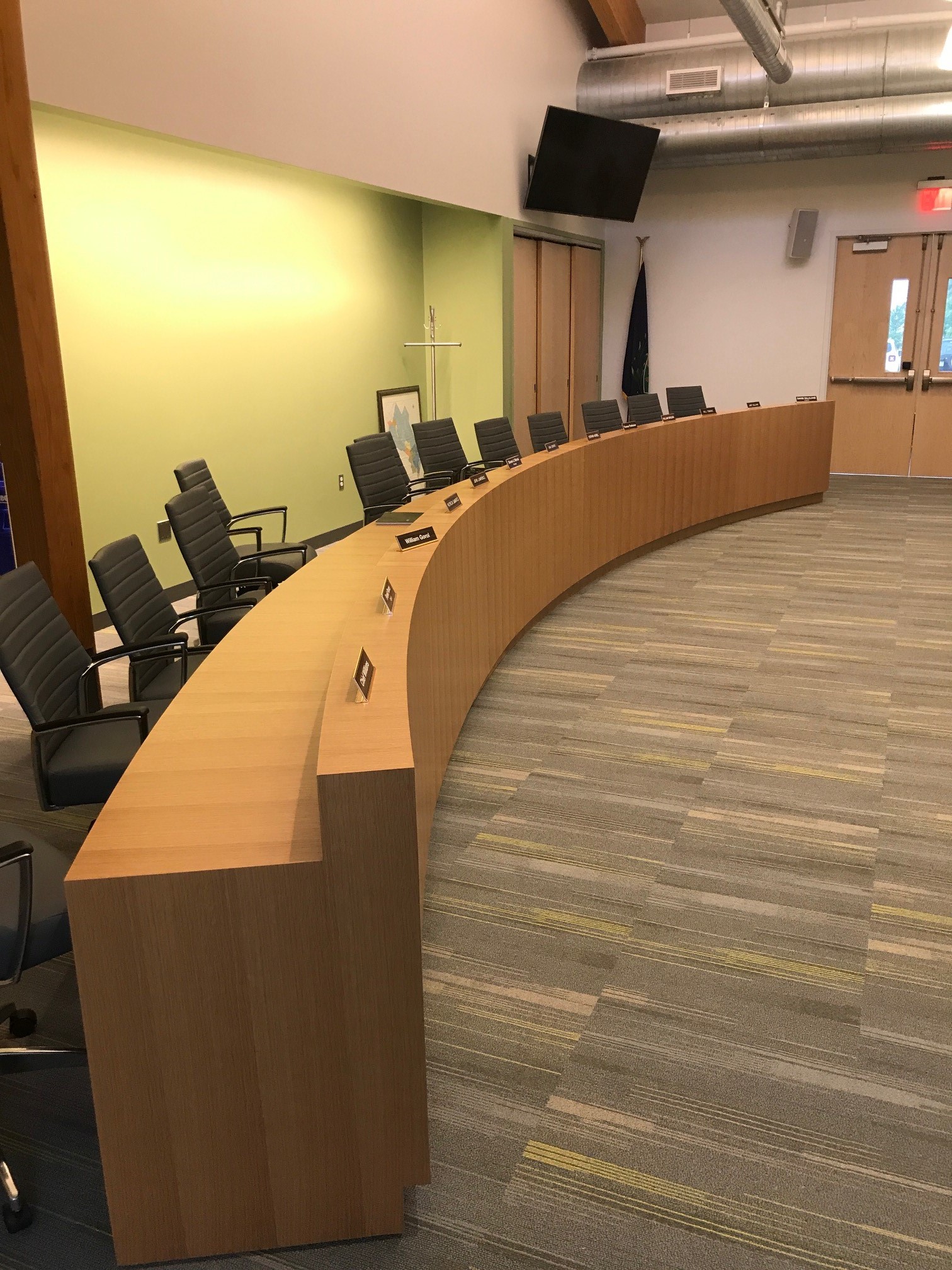 Commercial office casework installation, Tech 2000 portfolio (portfolio image 5)