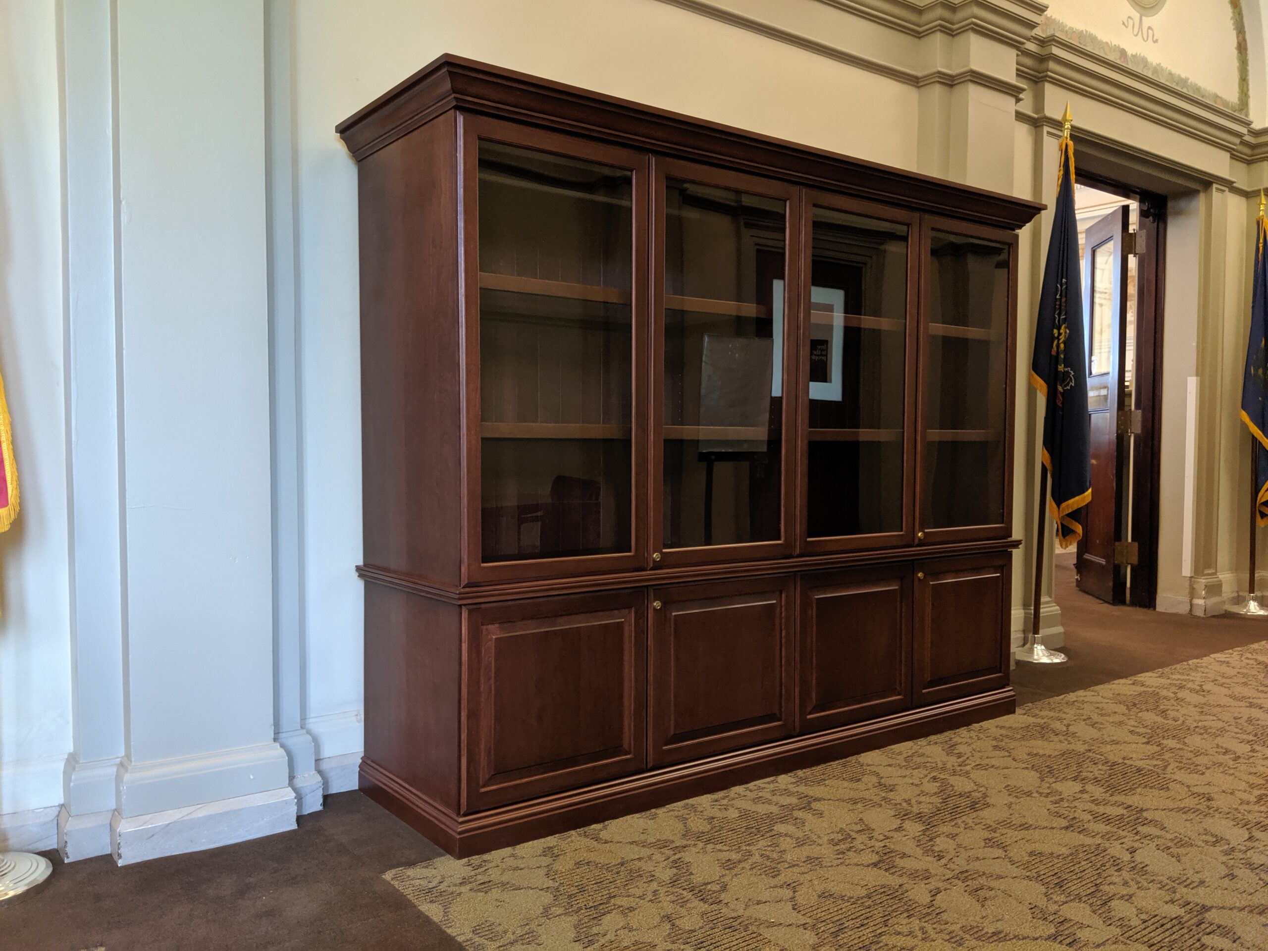 Study room cabinetry and shelving accents for a public library (portfolio image 7)