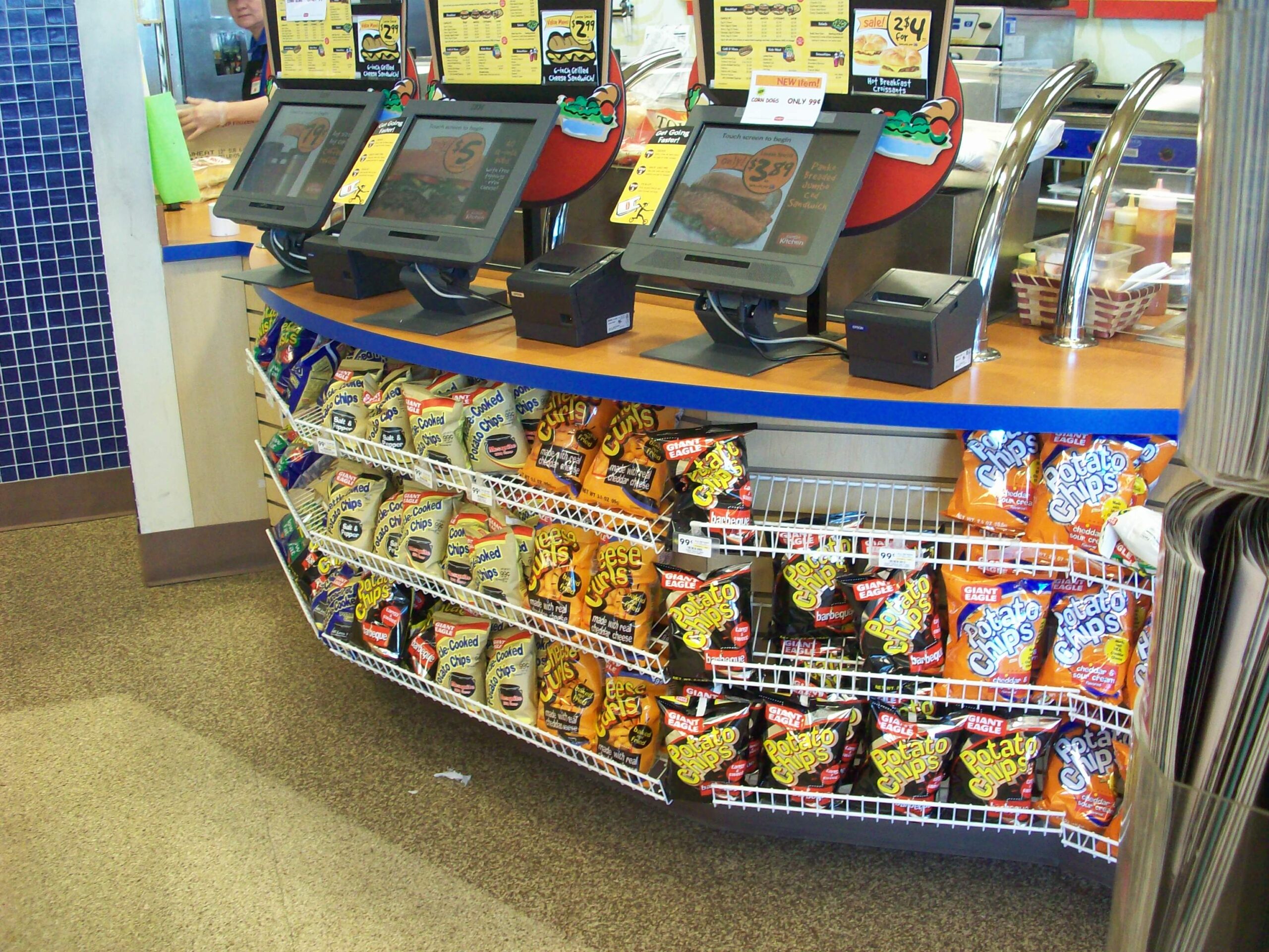 Specialty retail service counter with durable commercial finishes (portfolio image 7)